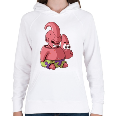 PRINTFASHION Dragonick - Női kapucnis pulóver - Fehér