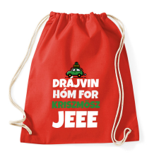 PRINTFASHION DRÁJVIN HÓM 3 - Sportzsák, Tornazsák - Piros tornazsák