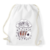 PRINTFASHION Dream big - ámodj nagyot - Sportzsák, Tornazsák - Fehér
