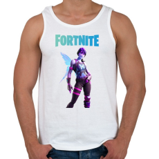 PRINTFASHION Dream Fortnite - Férfi atléta - Fehér