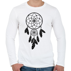 PRINTFASHION Dreamcatcher - Férfi hosszú ujjú póló - Fehér