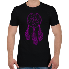 PRINTFASHION Dreamcatcher - Férfi póló - Fekete férfi póló