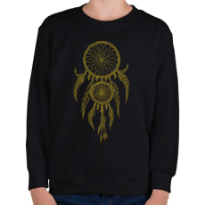 PRINTFASHION dreamcatcher - Gyerek pulóver - Fekete
