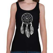 PRINTFASHION Dreamcatcher - Női atléta - Fekete női trikó