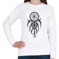 PRINTFASHION dreamcatcher - Női pulóver - Fehér