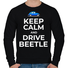 PRINTFASHION DRIVE BEETLE - Férfi pulóver - Fekete férfi pulóver, kardigán