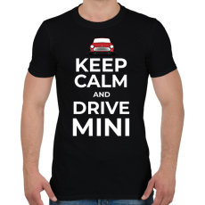 PRINTFASHION DRIVE MINI - Férfi póló - Fekete