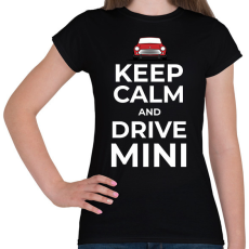PRINTFASHION DRIVE MINI - Női póló - Fekete