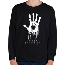 PRINTFASHION DS Hand - Gyerek pulóver - Fekete gyerek pulóver, kardigán