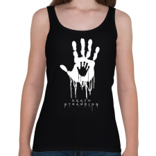 PRINTFASHION DS Hand - Női atléta - Fekete női trikó