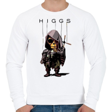 PRINTFASHION DS Higgs - Férfi pulóver - Fehér