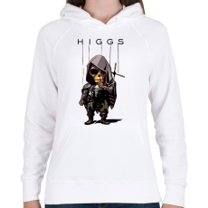 PRINTFASHION DS Higgs - Női kapucnis pulóver - Fehér