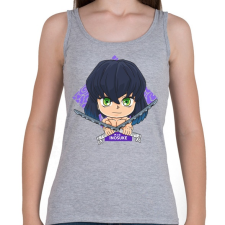 PRINTFASHION DS Inosuke - Női atléta - Sport szürke női trikó