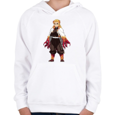 PRINTFASHION DS Karakter - Gyerek kapucnis pulóver - Fehér