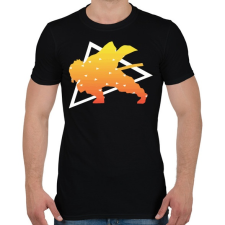 PRINTFASHION DS Katana - Férfi póló - Fekete férfi póló