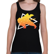 PRINTFASHION DS Katana - Női atléta - Fekete női trikó