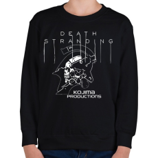 PRINTFASHION DS logo - Gyerek pulóver - Fekete