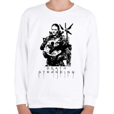 PRINTFASHION DS Porter - Gyerek pulóver - Fehér gyerek pulóver, kardigán