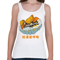PRINTFASHION DS Tanjirou - Női atléta - Fehér