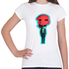 PRINTFASHION DSL Cloud Smiley #5 - Női póló - Fehér