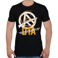 PRINTFASHION DTA SuicideboyS - Férfi póló - Fekete férfi póló