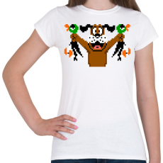 PRINTFASHION Duck hunt - Női póló - Fehér