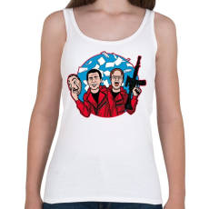 PRINTFASHION Dunder Mifflin - Női atléta - Fehér