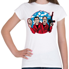 PRINTFASHION Dunder Mifflin - Női póló - Fehér