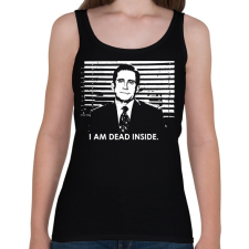 PRINTFASHION Dunder Mifflin Paper Company - Női atléta - Fekete női trikó