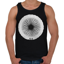 PRINTFASHION Dune - Férfi atléta - Fekete atléta, trikó