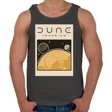 PRINTFASHION Dune: Imperium - Férfi atléta - Sötétszürke atléta, trikó