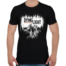 PRINTFASHION DYING LIGHT - Férfi póló - Fekete