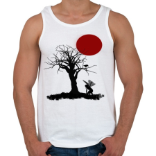 PRINTFASHION Dying nature - Férfi atléta - Fehér atléta, trikó