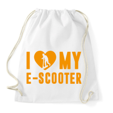 PRINTFASHION E-scooter - Sportzsák, Tornazsák - Fehér tornazsák