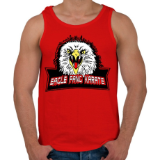 PRINTFASHION Eagle fang karate - Férfi atléta - Piros