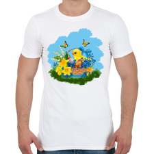 PRINTFASHION easter-2 - Férfi póló - Fehér férfi póló