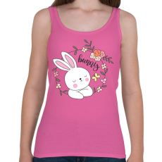PRINTFASHION Easter Bunny  - Női atléta - Rózsaszín