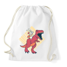 PRINTFASHION Easter rabbit - Sportzsák, Tornazsák - Fehér tornazsák
