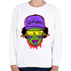 PRINTFASHION Eazy-E - Gyerek pulóver - Fehér