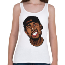 PRINTFASHION Eazy-E - Női atléta - Fehér női trikó