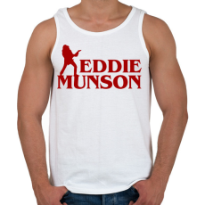 PRINTFASHION Eddie Munson - Férfi atléta - Fehér