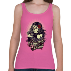 PRINTFASHION Édes halál - Női atléta - Rózsaszín