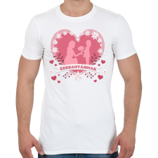 PRINTFASHION Édesanyámnak - Férfi póló - Fehér férfi póló