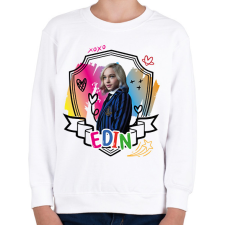 PRINTFASHION Edin firka - Gyerek pulóver - Fehér gyerek pulóver, kardigán