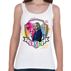 PRINTFASHION Edin firka - Női atléta - Fehér