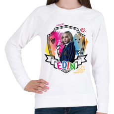 PRINTFASHION Edin firka - Női pulóver - Fehér