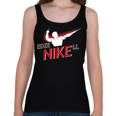 PRINTFASHION EdzeNIKEll - Női atléta - Fekete