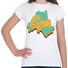 PRINTFASHION Eger - Női póló - Fehér női póló
