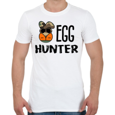 PRINTFASHION Egg hunter - Férfi póló - Fehér