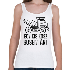 PRINTFASHION Egy kis kosz - Női atléta - Fehér
